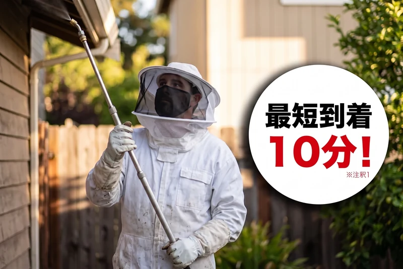 最短到着10分！